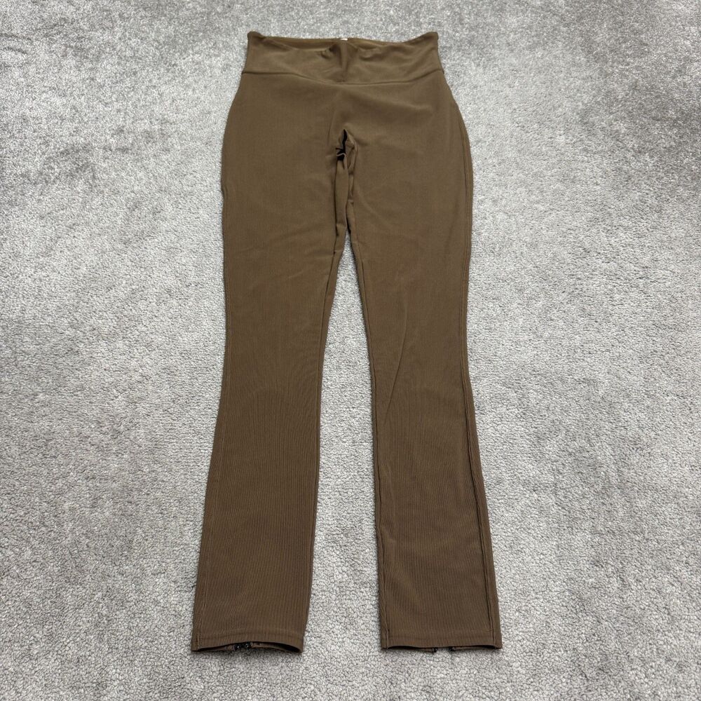 Spanx Star Power Dress To Slimpress Leggings Womens Large Brown Back Zip Shaping
